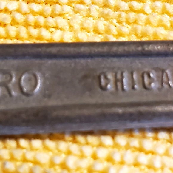 Vintage Indestro open end wrench model c-21 5/16 & 13/32 - Picture 2 of 6